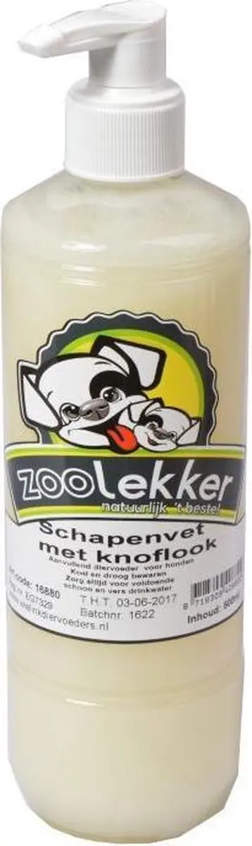 Zoolekker Schapenvet+knoflook