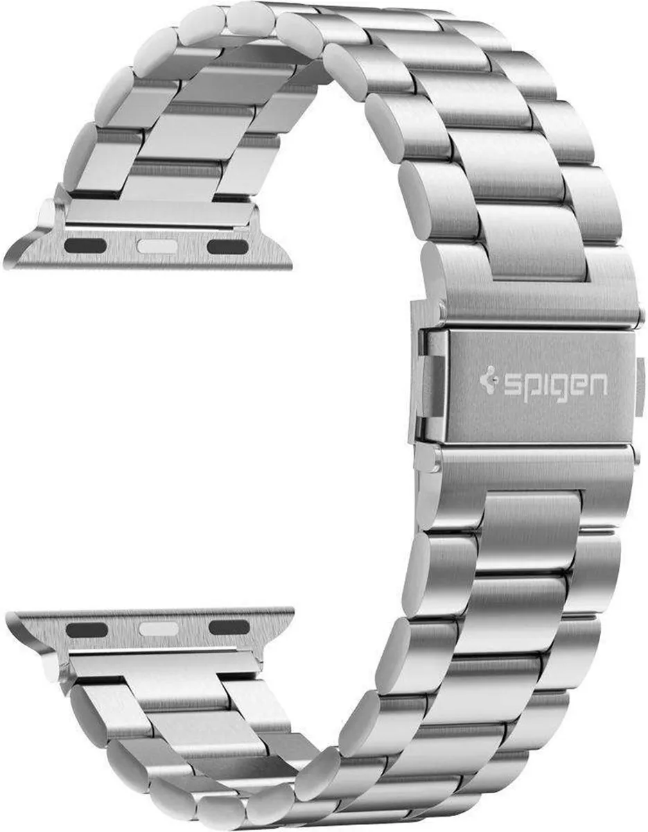 Spigen Modern Fit Armband Apple Watch - Zilver
