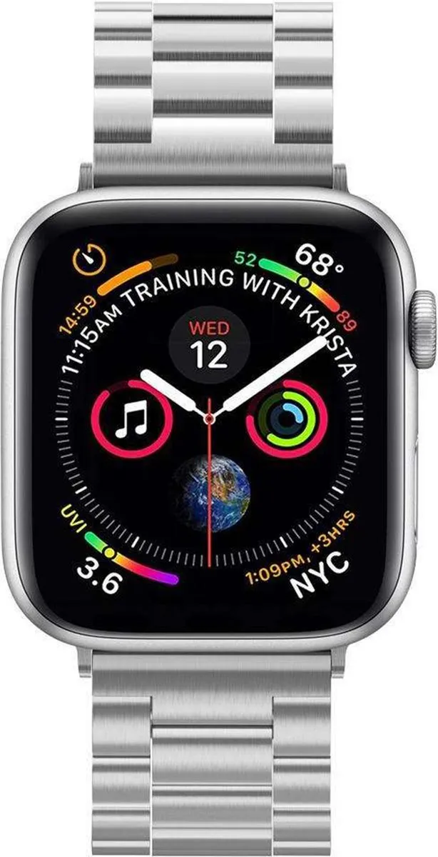 Spigen Modern Fit Armband Apple Watch - Zilver