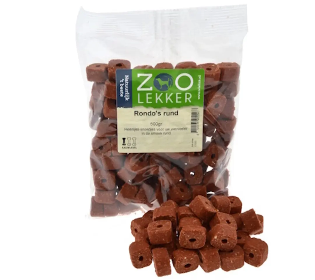Zoolekker Rondo’s rund hondensnack