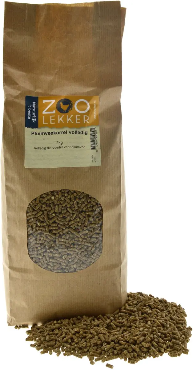 Zoolekker Pluimveekorrel volledig 2KG