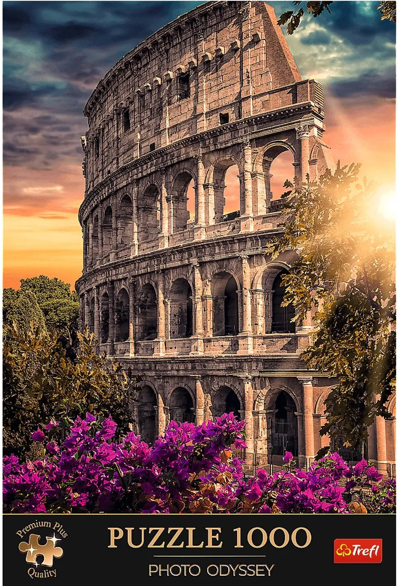 Trefl Legpuzzel Colosseum Rome 1000 Stuks - Multicolor