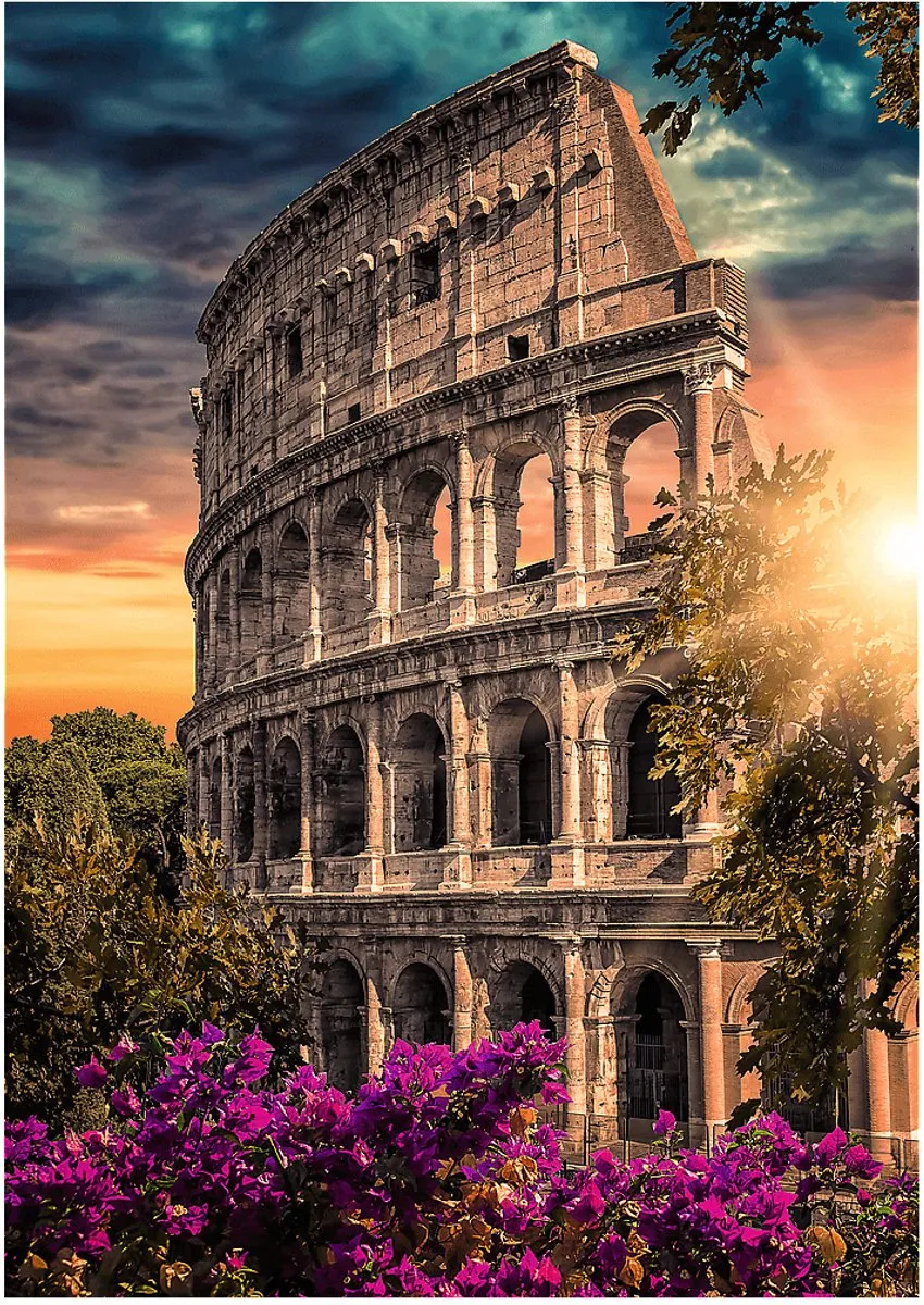 Trefl Legpuzzel Colosseum Rome 1000 Stuks - Multicolor