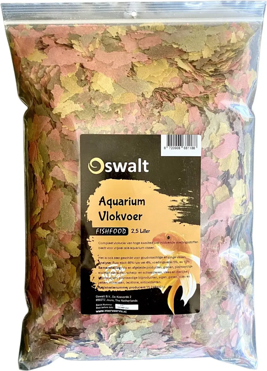 Oswalt Aquarium Vlokvoer