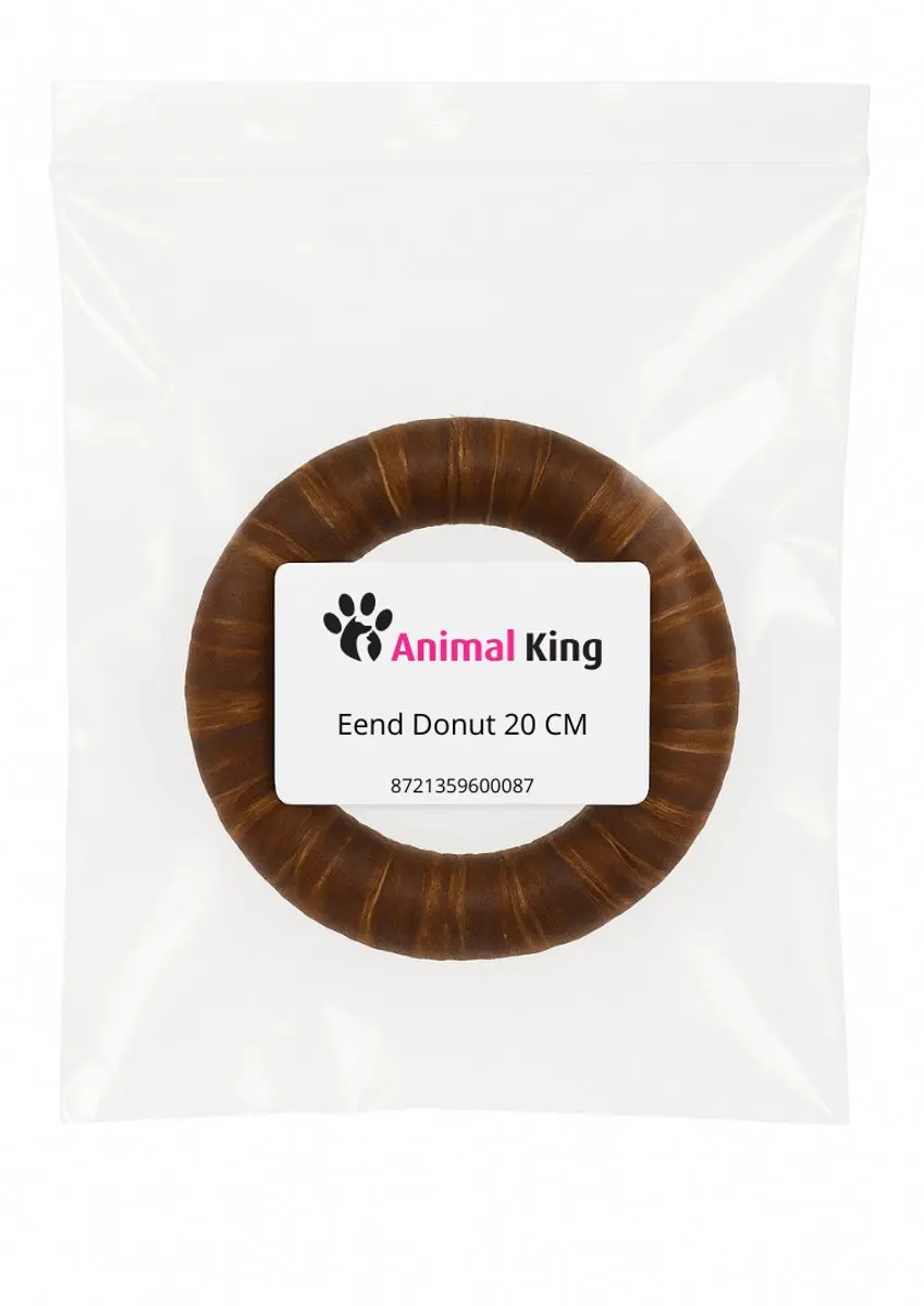 Animalking Eend Donut Hond