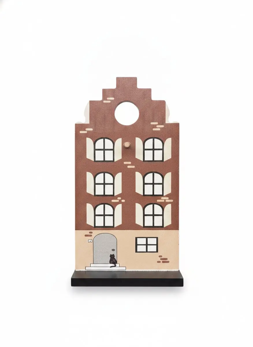 Vogelhuisje Grachtenpand voor Buiten