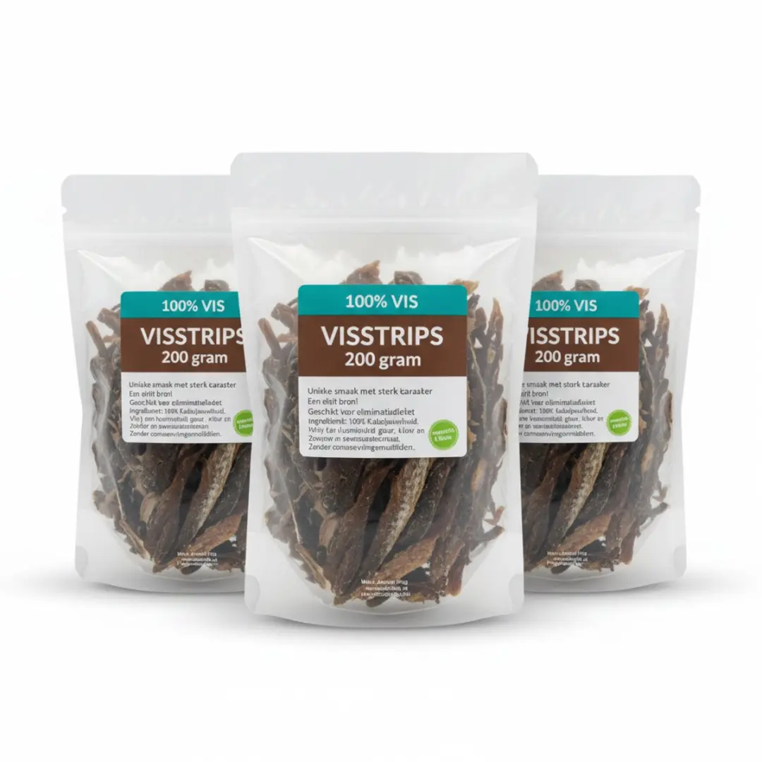 animalking Hondensnack Vis Strips