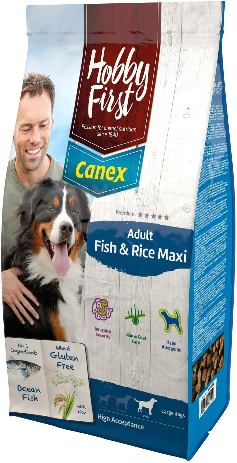 HobbyFirst Canex Adult Maxi Vis & Rijst Hondenvoer