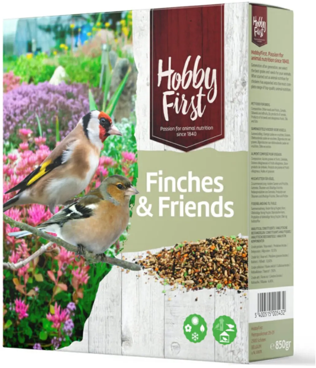 HobbyFirst Wildlife Finches & Friends 850g