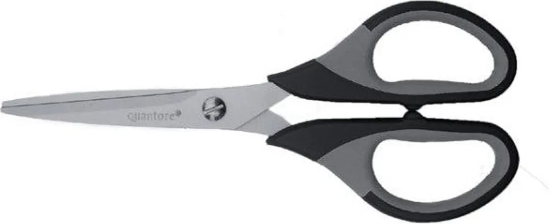 Quantore 170mm Titanium Soft Grip Schaar - 12 Stuks - Zwart - afbeelding 6 van 6