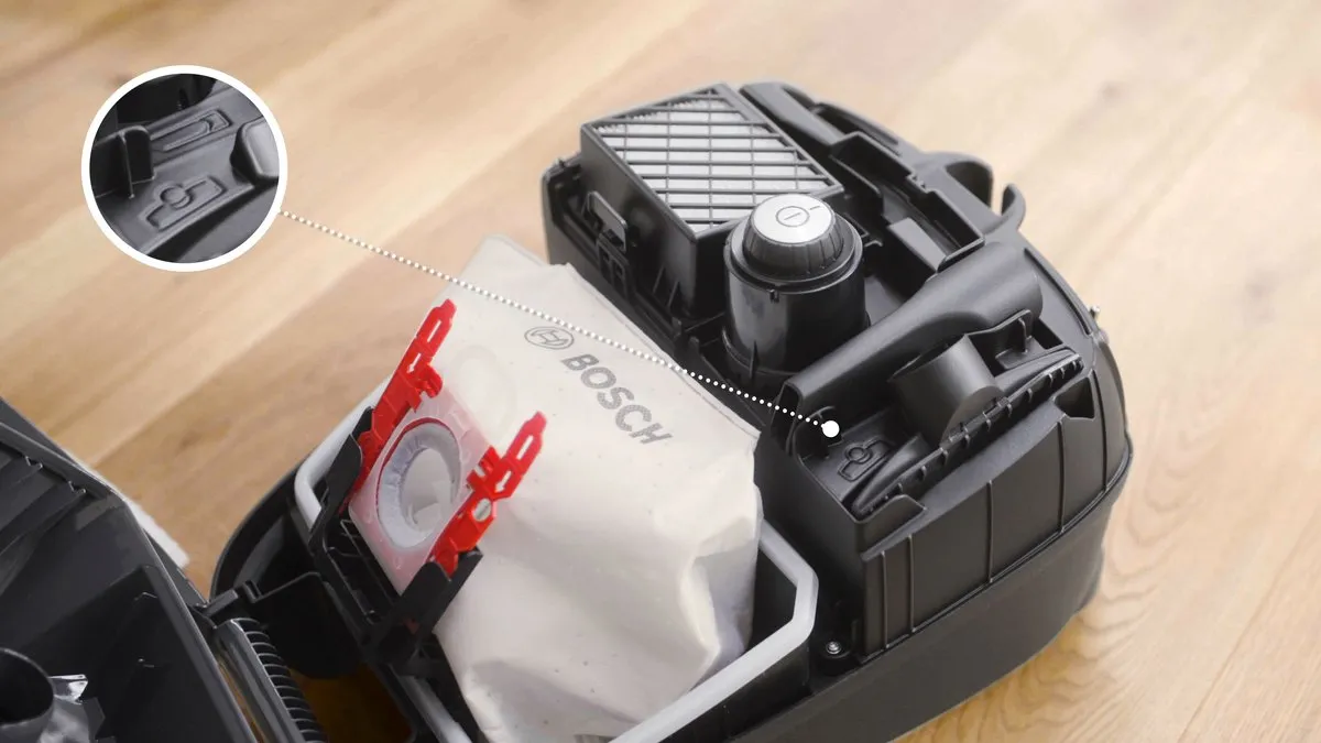 Bosch Serie 4 BGB41RD3H Stofzuiger - Diep rood