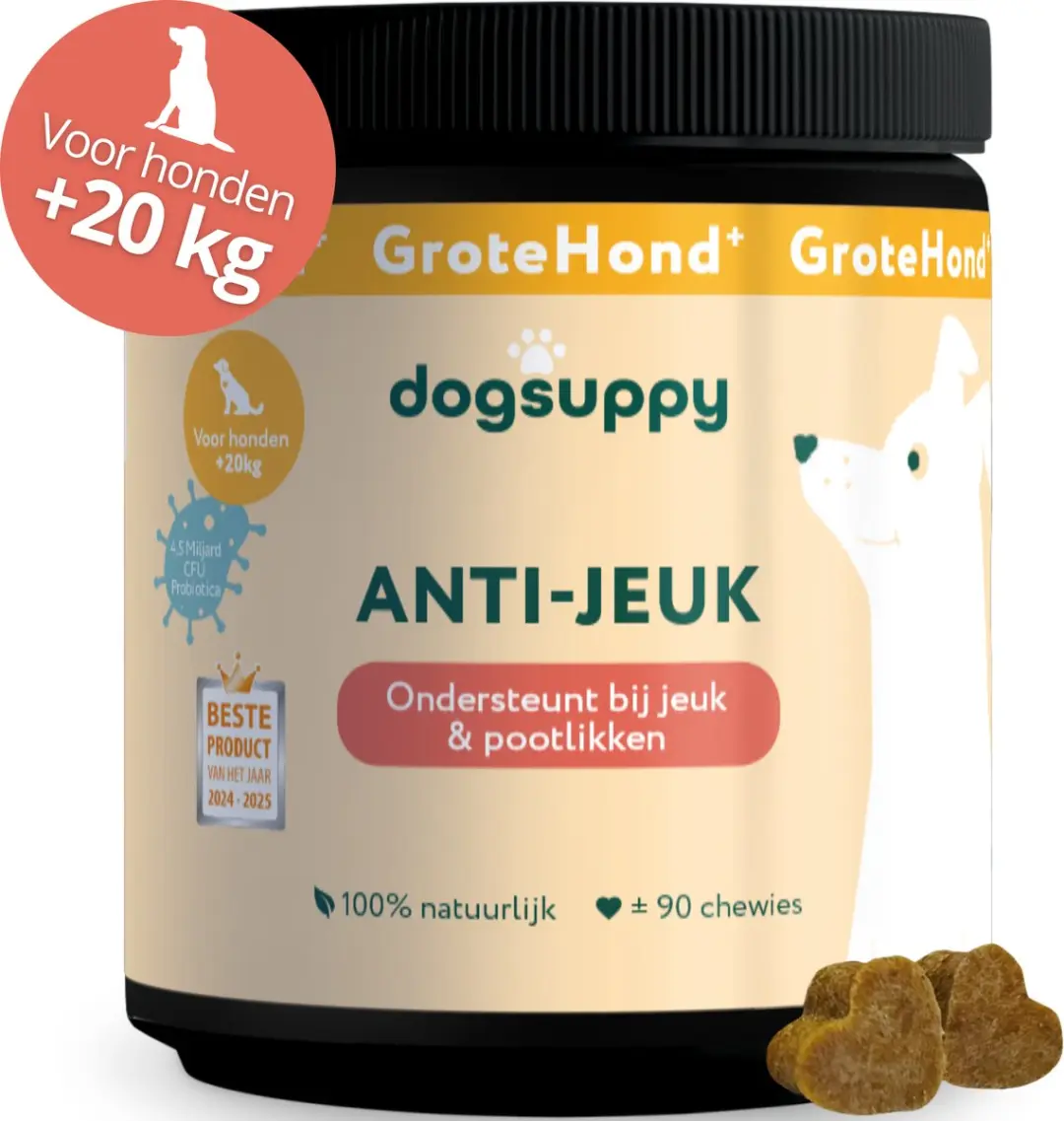 GroteHond⁺ Anti-Jeuk