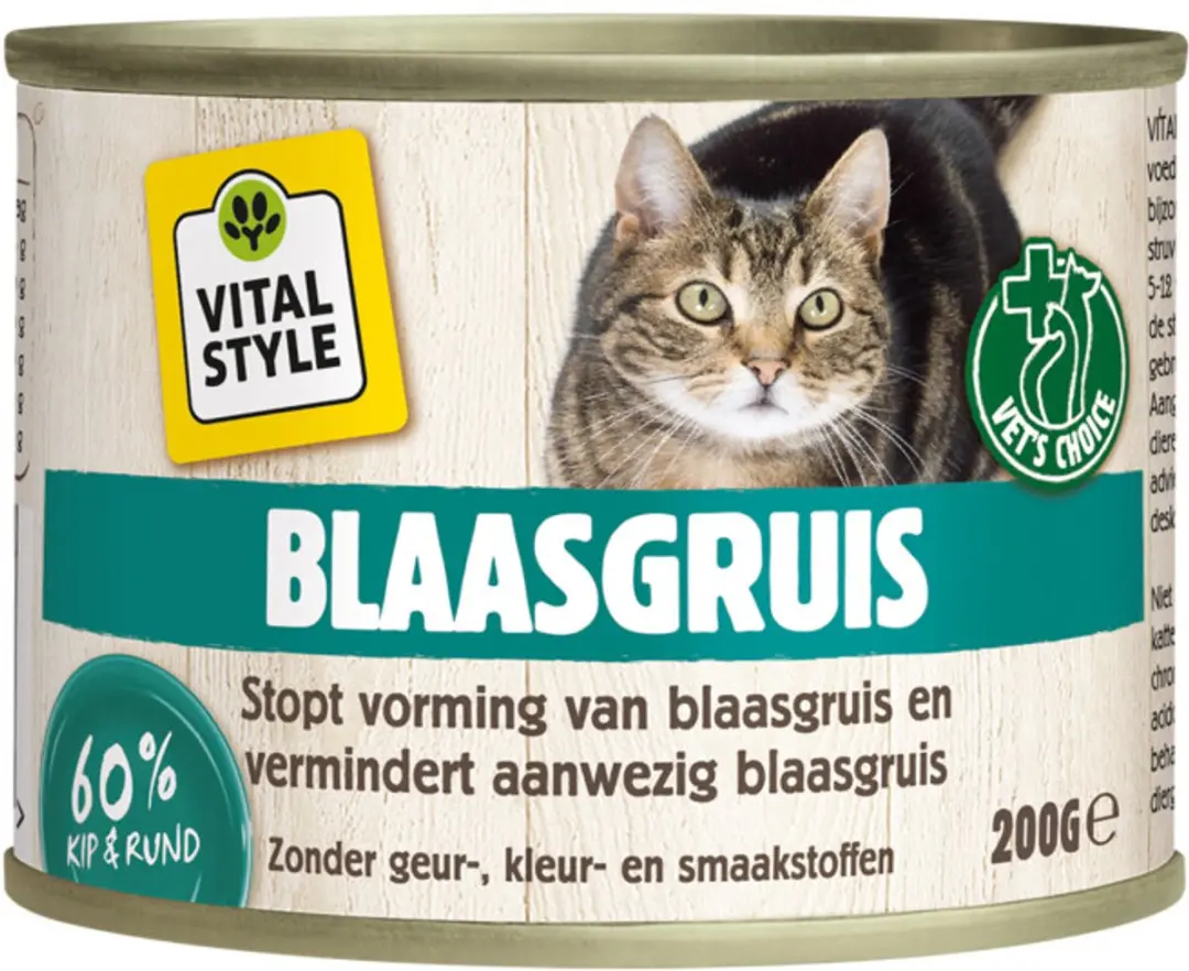 Vitalstyle Kattenvoer Blik Blaasgruis