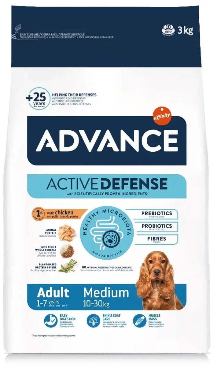 Advance Medium Adult Hondenvoer 3kg