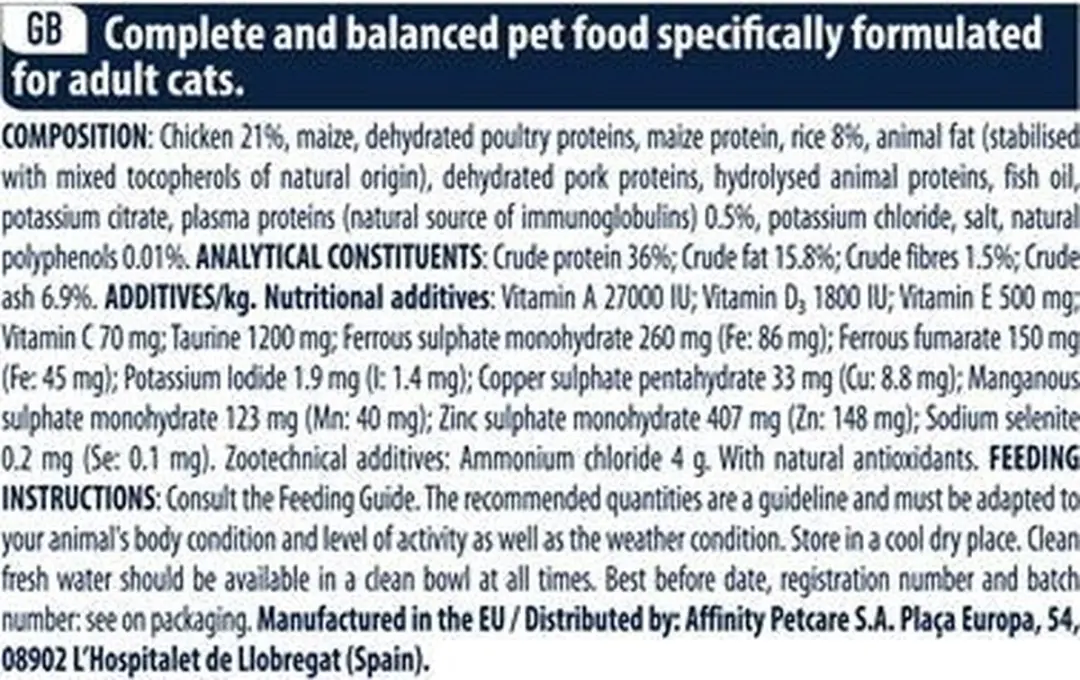 Advance Adult Chicken/Rice Kattenvoer - 1,5 kg - afbeelding 2 van 6