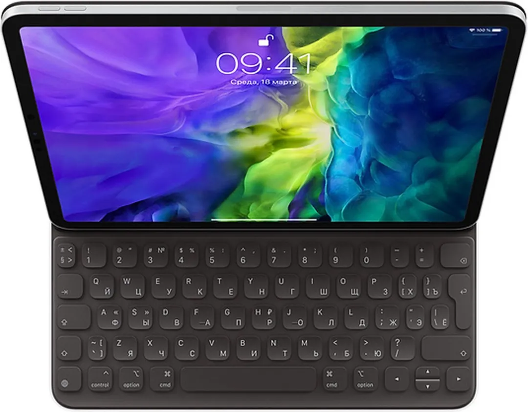 Apple MXNK2RS/A Toetsenbord Russisch - Zwart