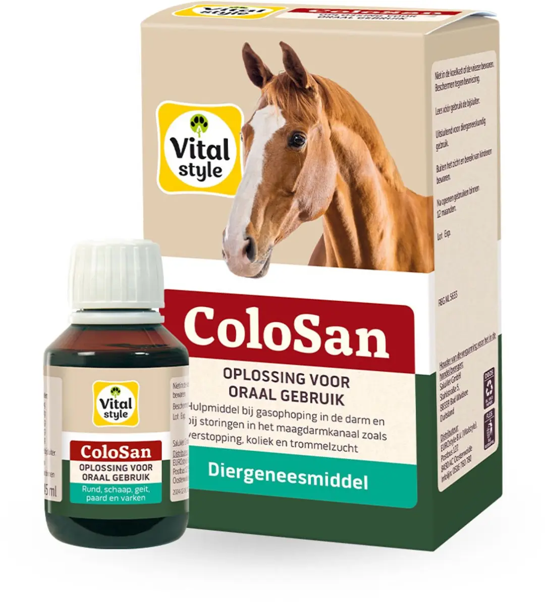 VITALstyle ColoSan Darmolie Paard