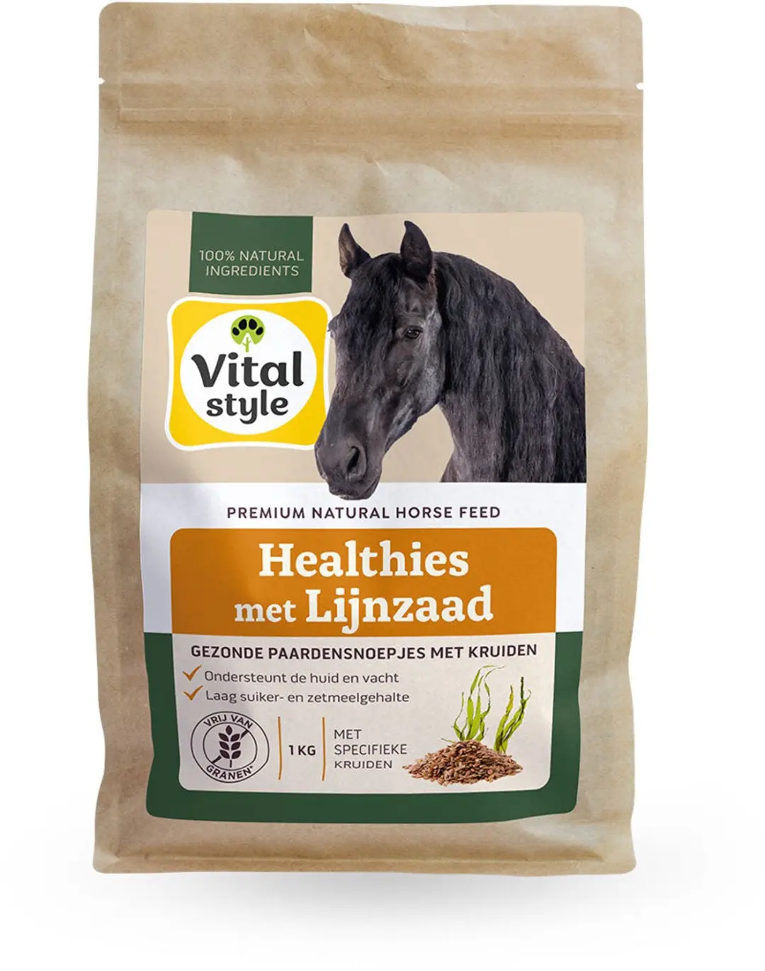 Vitalstyle Healthies met Lijnzaad Paardensnoepjes