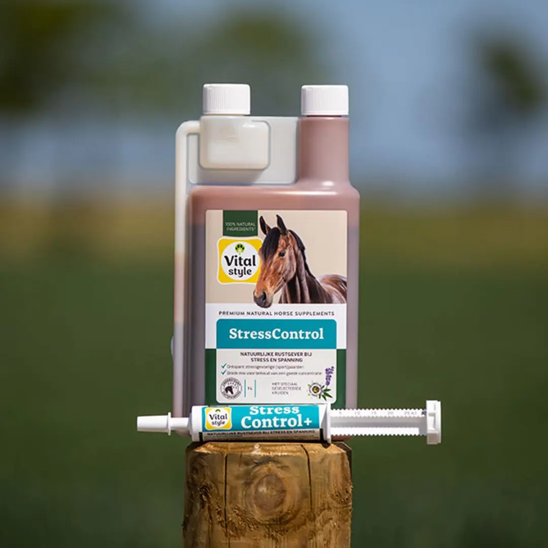 Vitalstyle StressControl+ Paarden Supplement 30ml - afbeelding 2 van 6