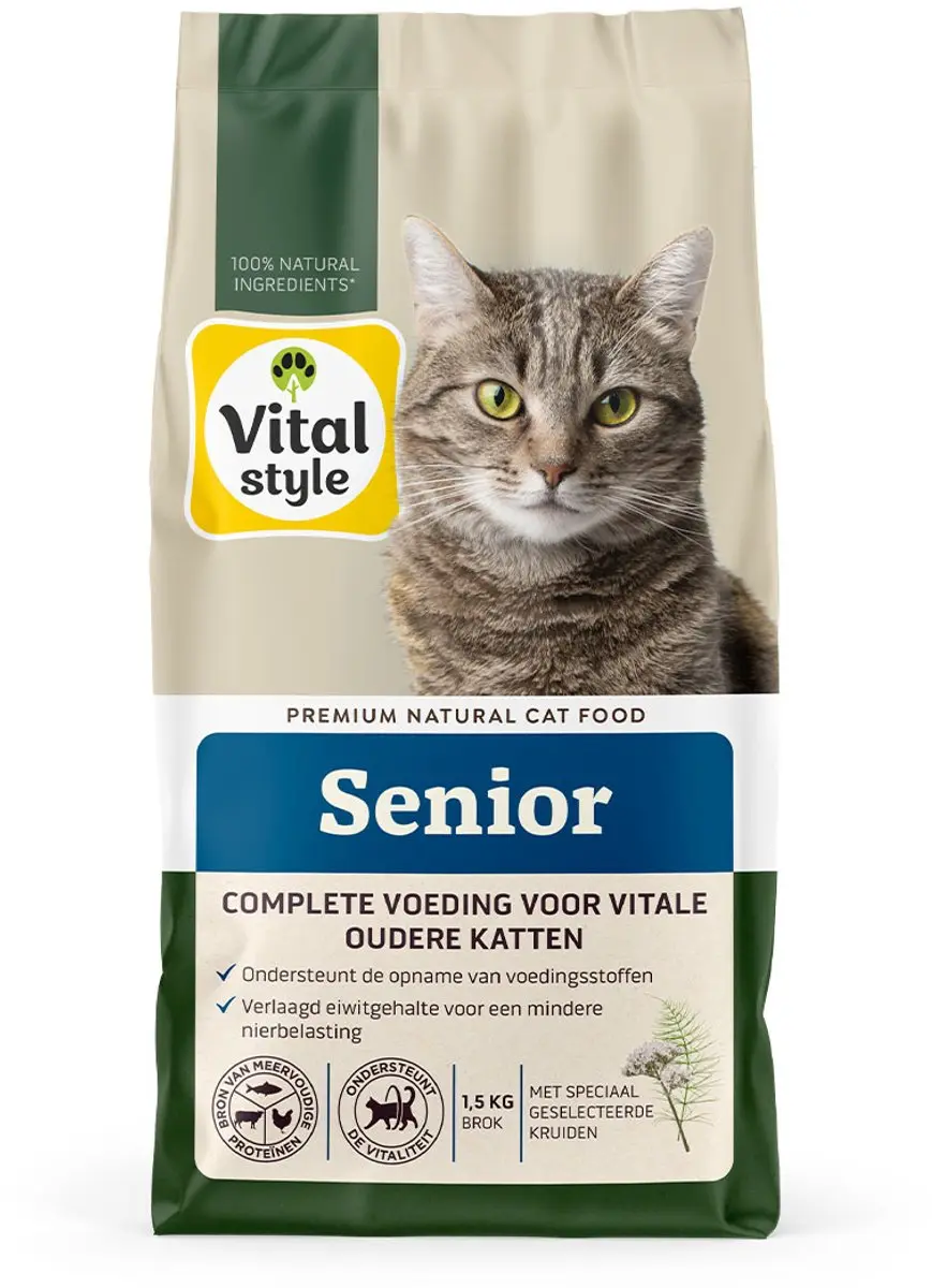 VITALstyle Senior Kattenbrokken