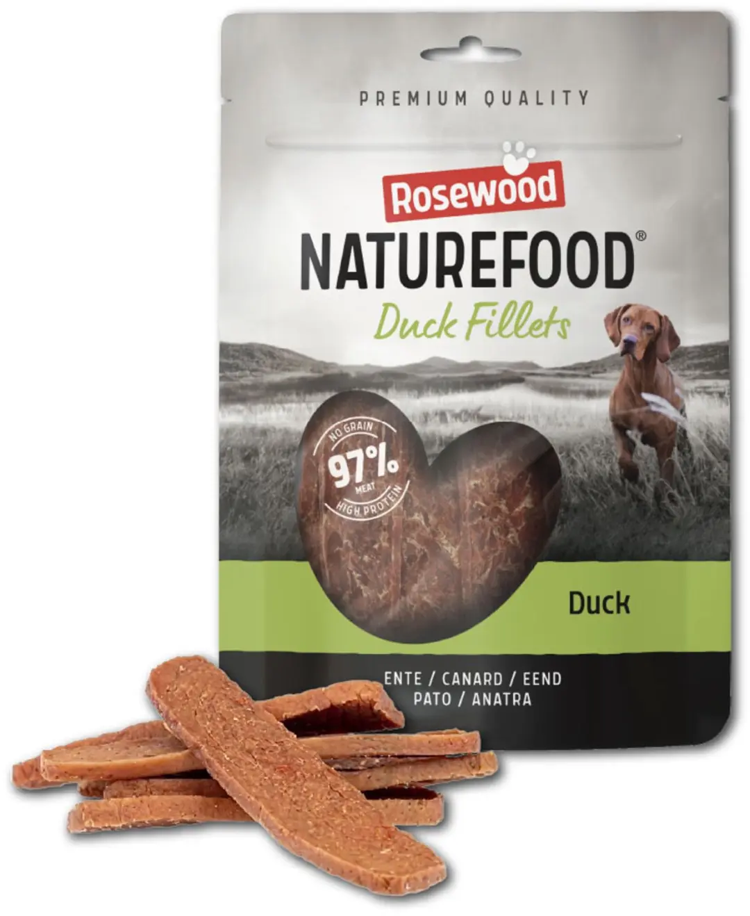 Rosewood Naturefood Hondensnack Eend Filet 1kg