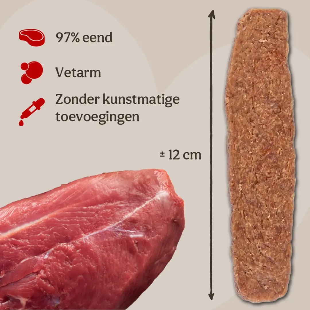 Rosewood Naturefood Hondensnack Eend Filet 1kg - afbeelding 4 van 6