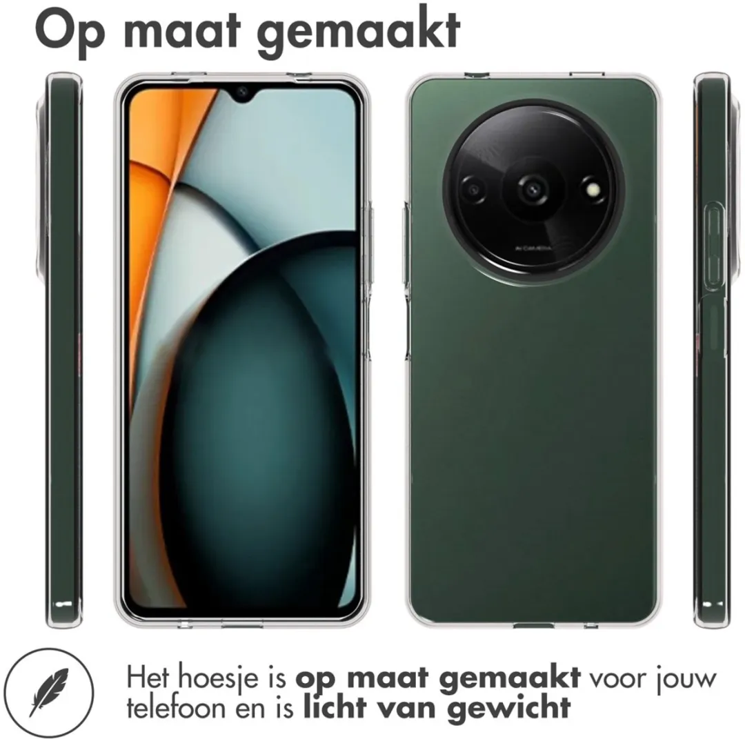 Accezz Hoesje Xiaomi Redmi A3 - Transparant