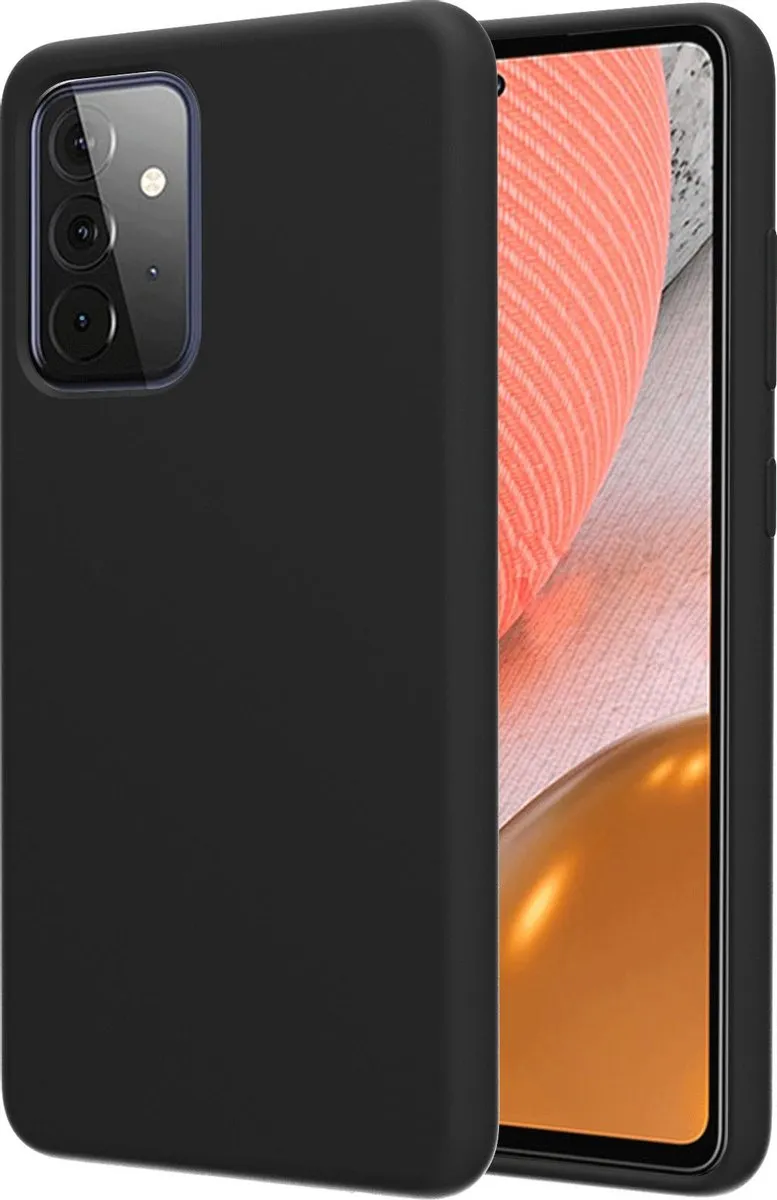 Azuri Liquid Silicon Hoesje Samsung Galaxy A72