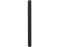 Azuri Liquid Silicon Hoesje Samsung Galaxy A72 - Zwart