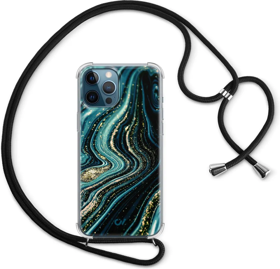Casevibes Telefoonhoesje iPhone 12 C/12/UV/007 - Blauw