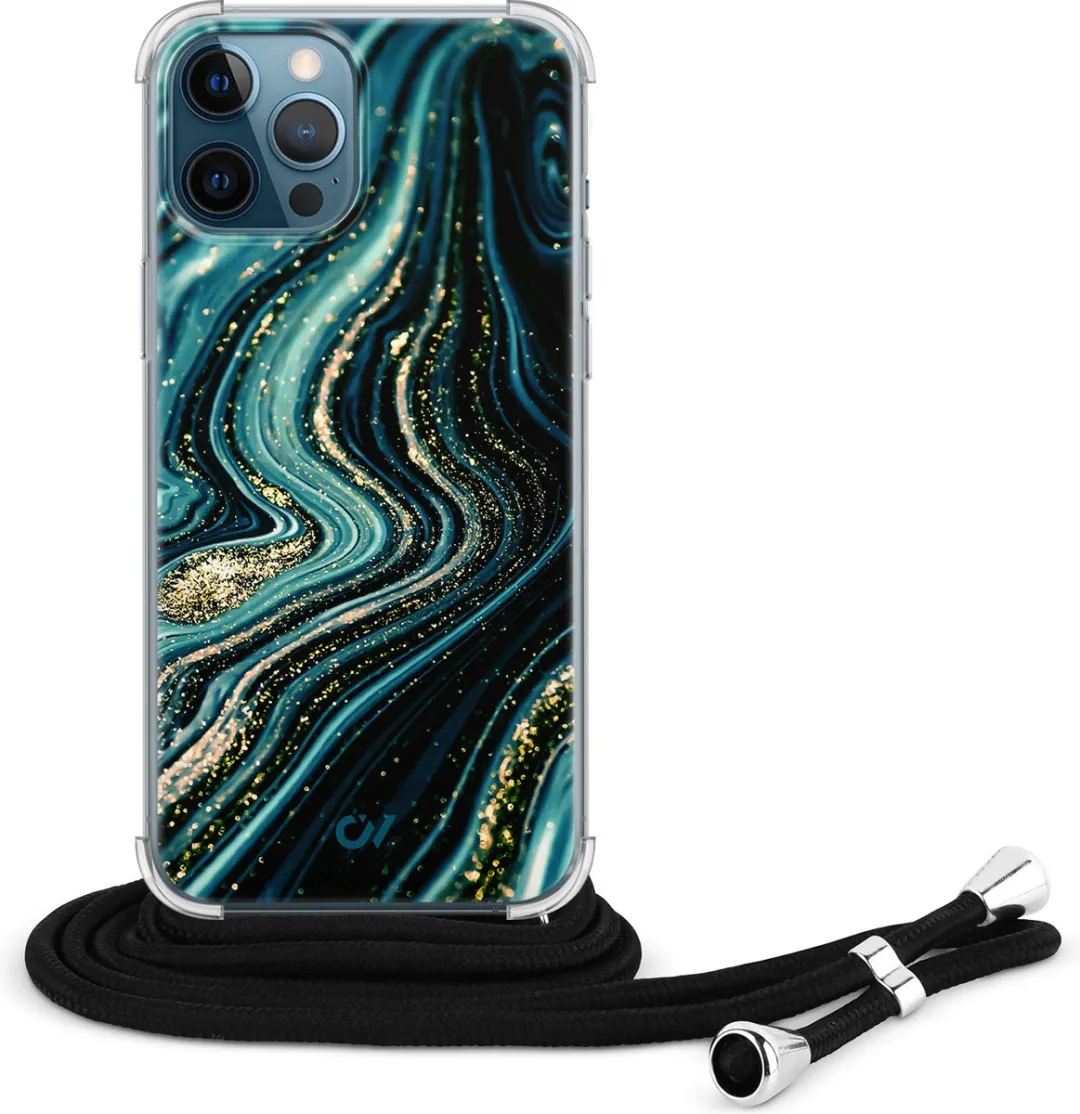 Casevibes Telefoonhoesje iPhone 12 C/12/UV/007 - Blauw