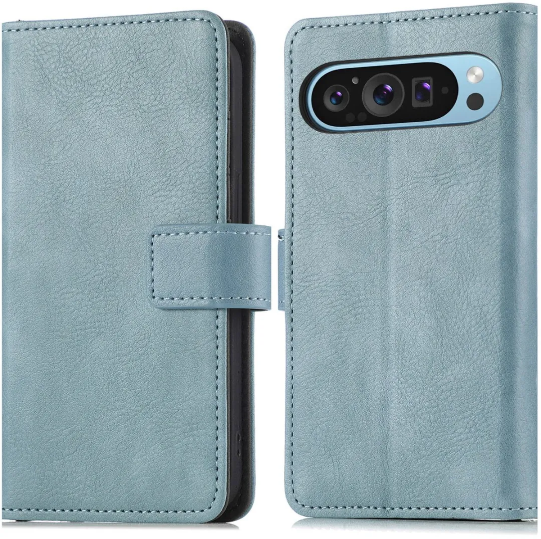 Imoshion Hoesje Google Pixel 9/9 Pro Lichtblauw - 3 Pasjes