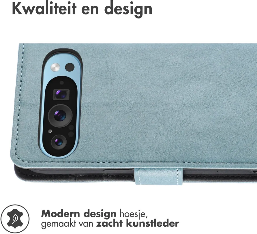 Imoshion Hoesje Google Pixel 9/9 Pro Lichtblauw - 3 Pasjes