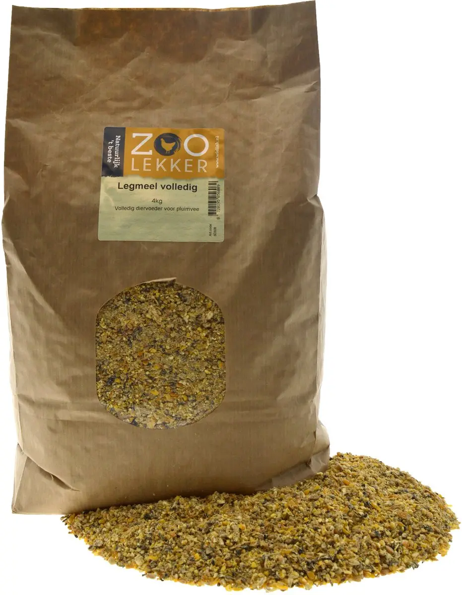 Zoolekker Legmeel volledig 4kg