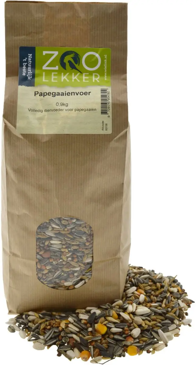 Zoolekker Papegaaienvoer 1,6KG