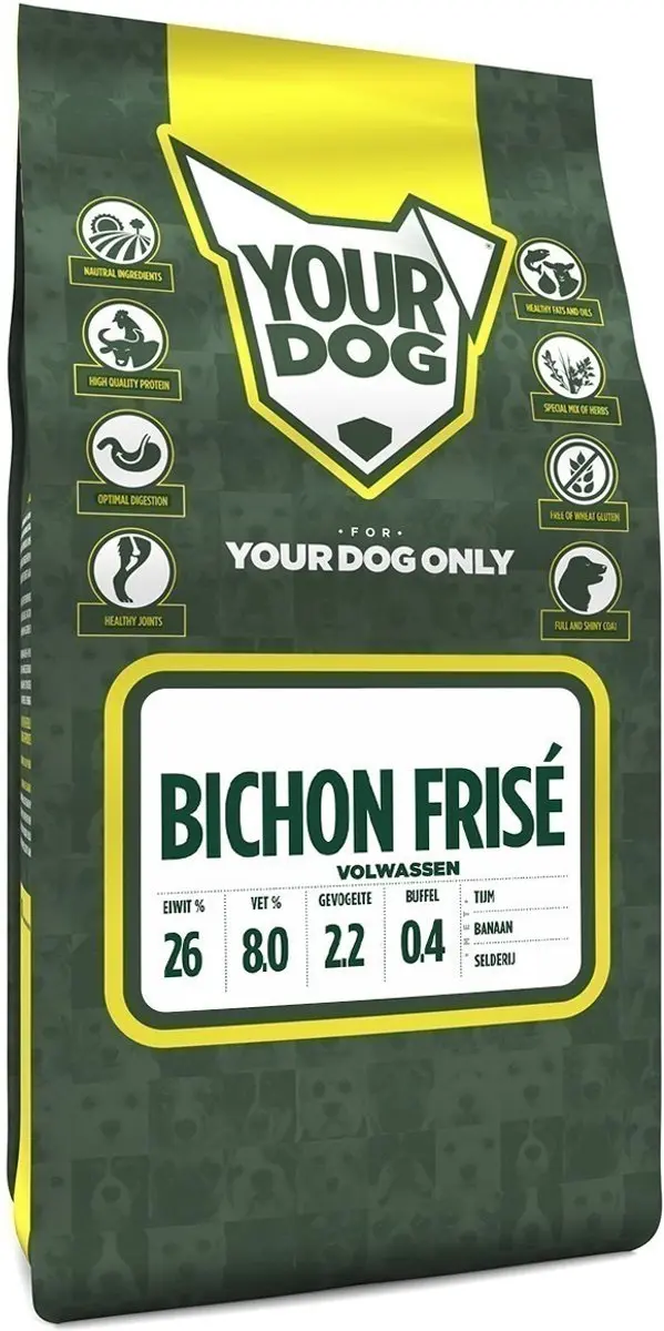 Yourdog bichon frisé volwassen
