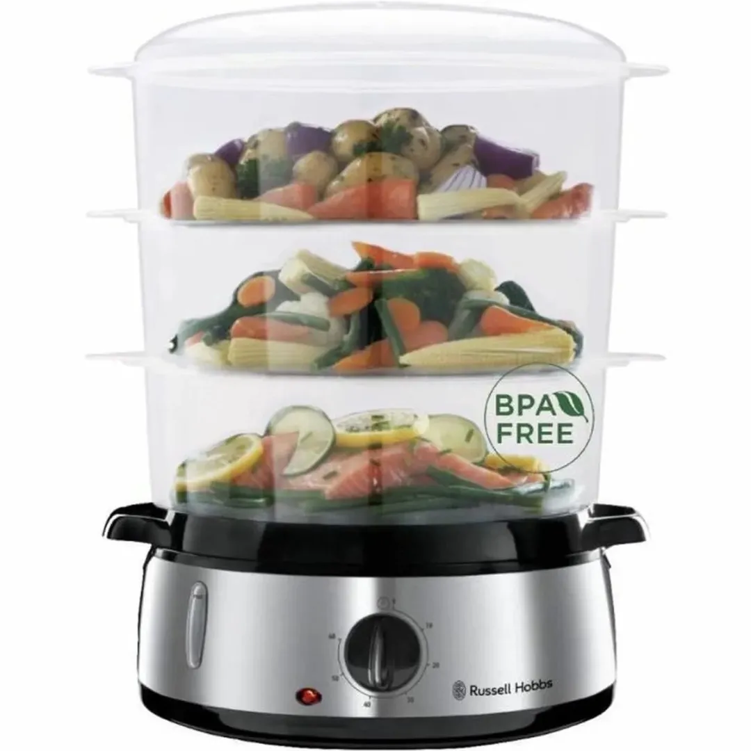 Russell Hobbs Stoomkoker 19270-56 - 9 Liter - Grijs/Zwart