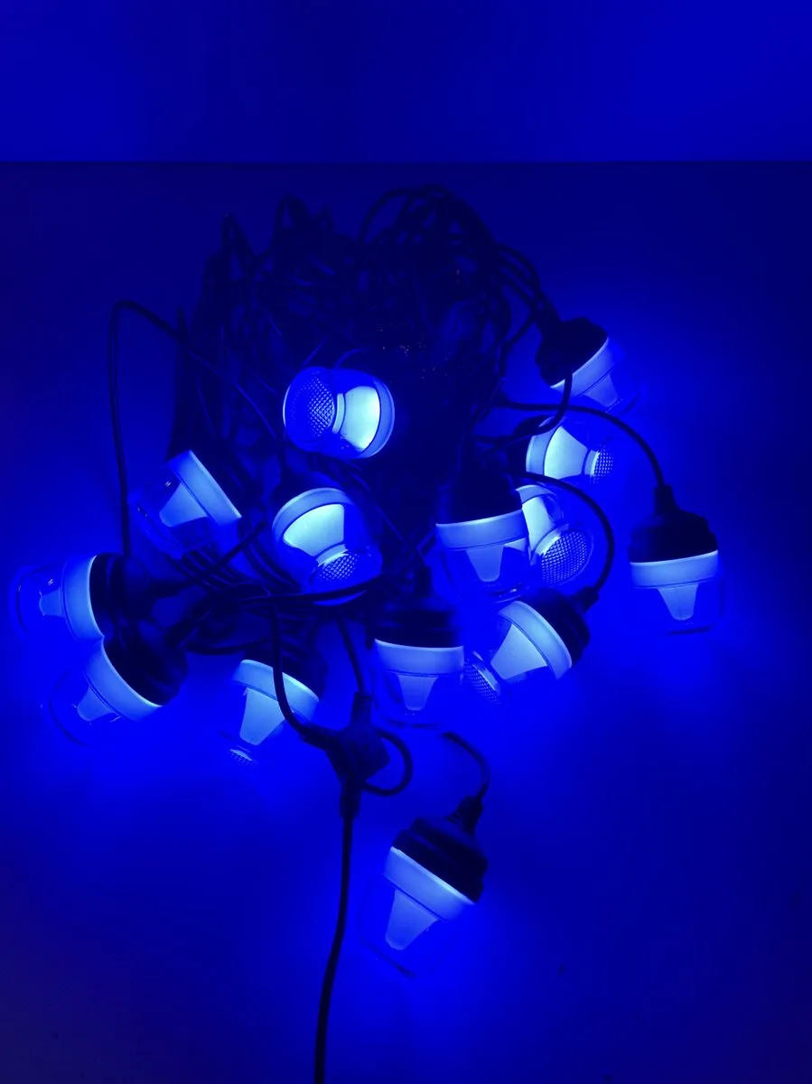 Twinkle Toys RGBIC LED Party-Lights 13m - 14 Lichtpunten - Zwart
