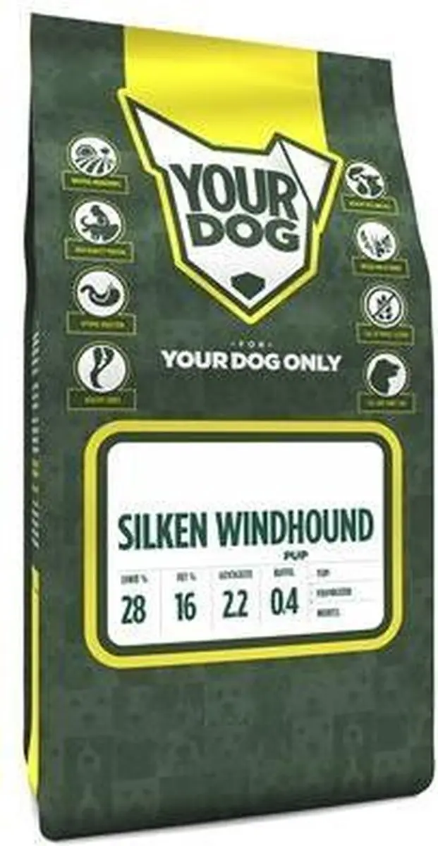 Yourdog Silken Windhound Pup Hondenbrokken - 12kg - afbeelding 2 van 2