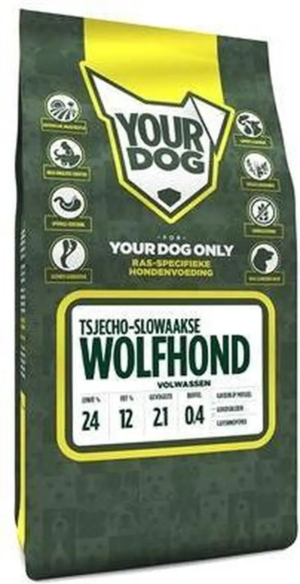 Yourdog Tsjecho-slowaakse wolfhond hondenbrokken volwassen - 12 kg - afbeelding 2 van 2