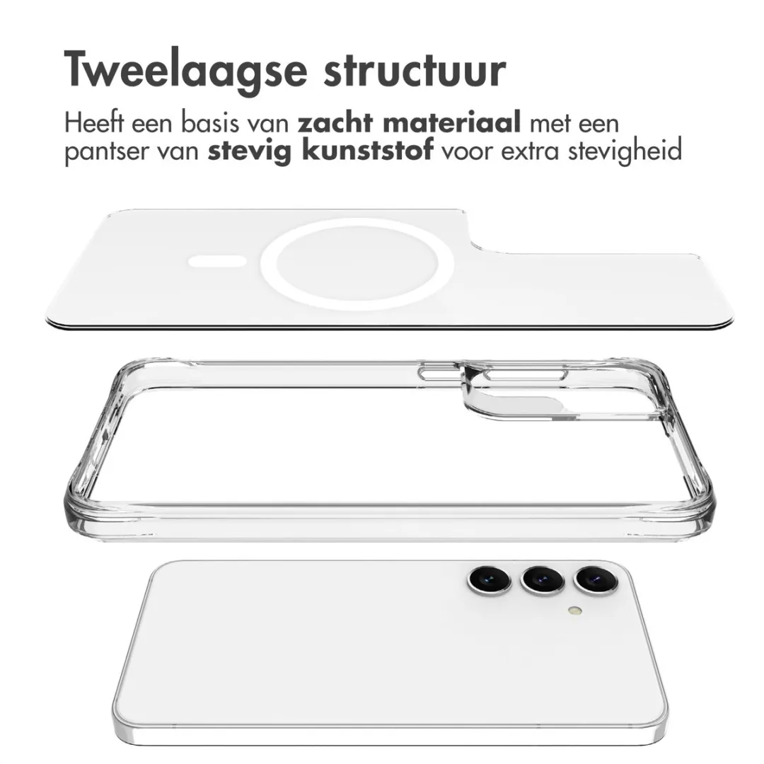 Imoshion Hoesje Samsung Galaxy S24 FE - Magnetisch Transparant