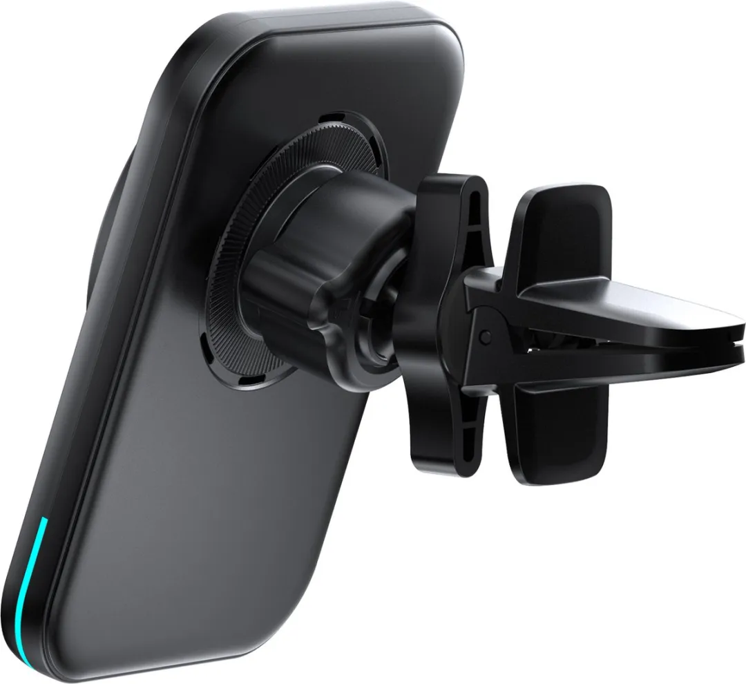 Caliber Telefoonhouders Auto - Telefoonhouders Auto Magnetisch - Draadloze Oplader Auto - Qi2 Snellader - 15 Watt Oplader - Telefoonhouder auto Ventilatie - GSM houder auto