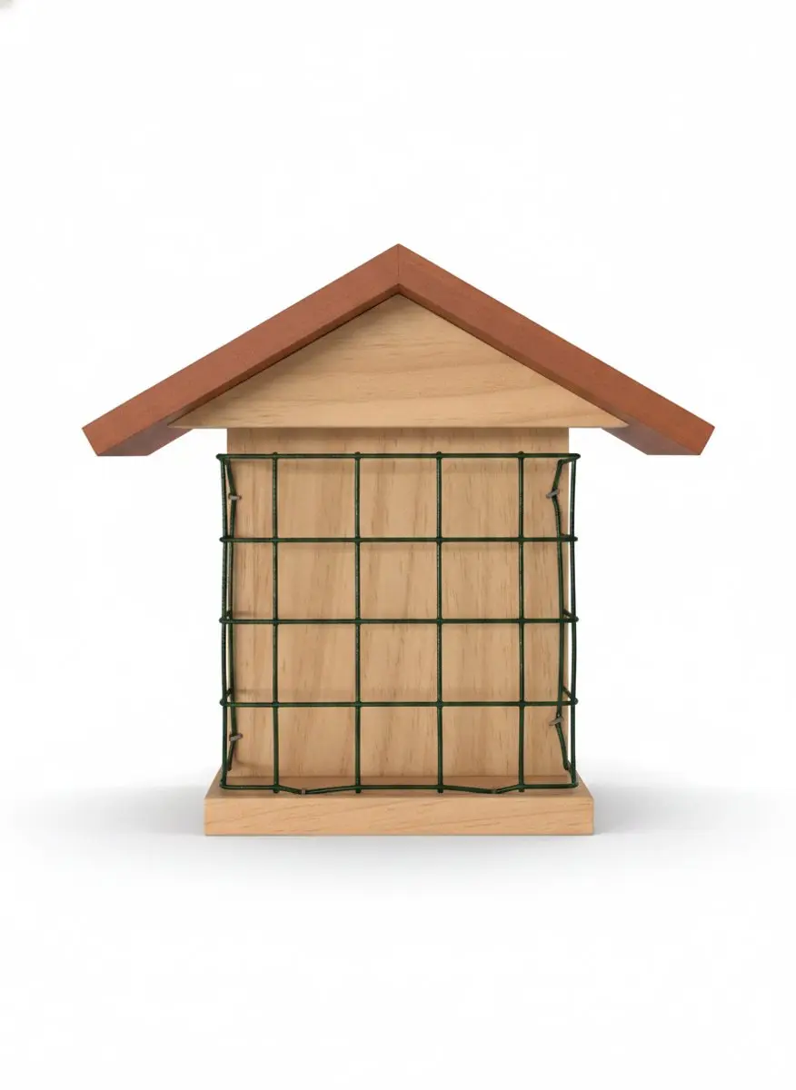 Vetbolhouder voor Buitenvogels in de Tuin
