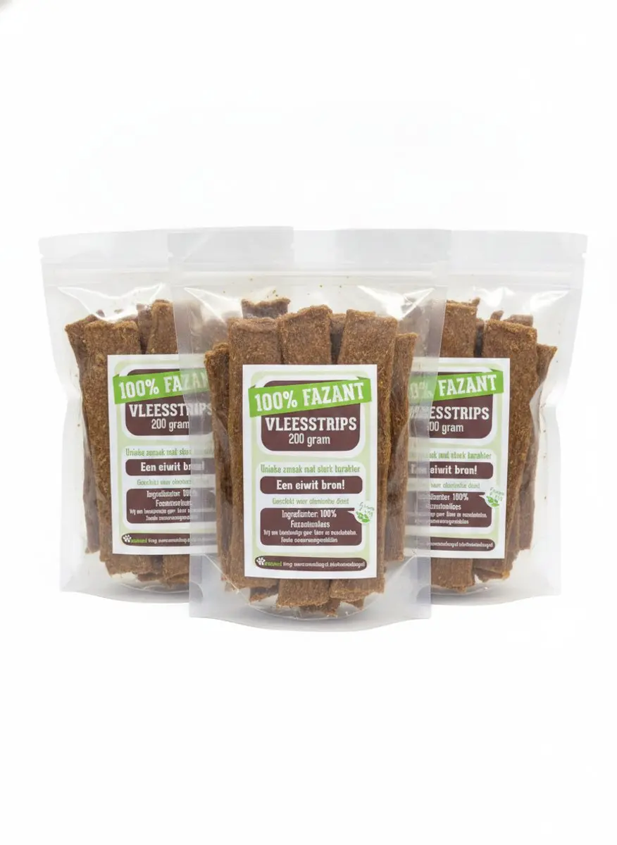 animalking Fazant Strips Hondensnack
