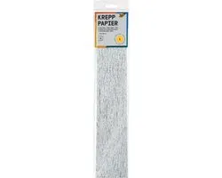 Folia Zilver Crepepapier 50cm x 2