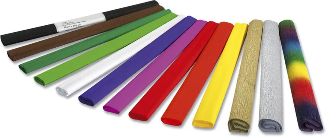 Folia Zilver Crepepapier 50cm x 2 - 5m