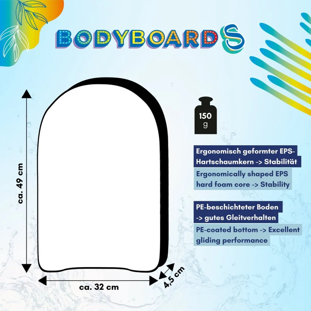 Schildkröt Bodyboard 970322 - Veelkleurig - afbeelding 6 van 6