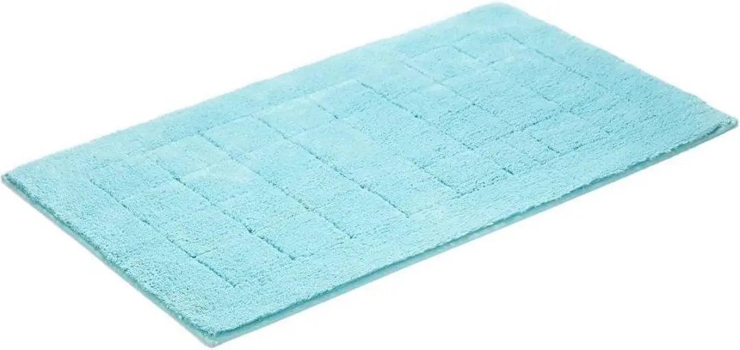 Vossen Bidetmat Exclusive - Light Azure 60x100 - afbeelding 5 van 5