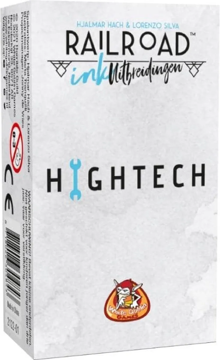 White Goblin Games Railroad Ink Hightech Uitbreiding 2122-01