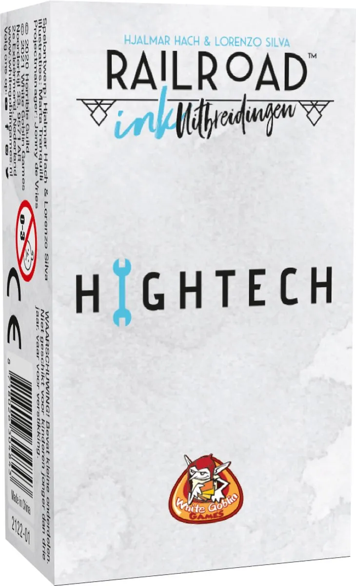 White Goblin Games Railroad Ink Hightech Uitbreiding 2122-01